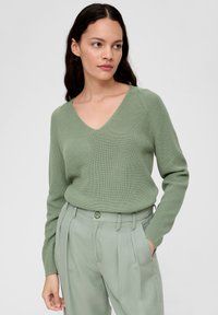 s.Oliver MANCHES RAGLAN zielony