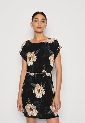 Vero Moda VMEASY TIE SHORT DRESS - Φόρεμα ημέρας - black