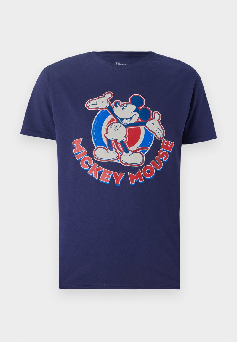 Disney T-shirt print donkerblauw