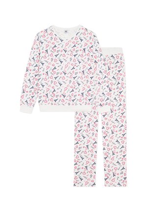 PARIS PRINT SET - Nachtwäsche Set - marshmallow multico