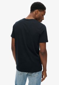 Superdry & Co ESSENTIAL - T-shirts basic - jet black