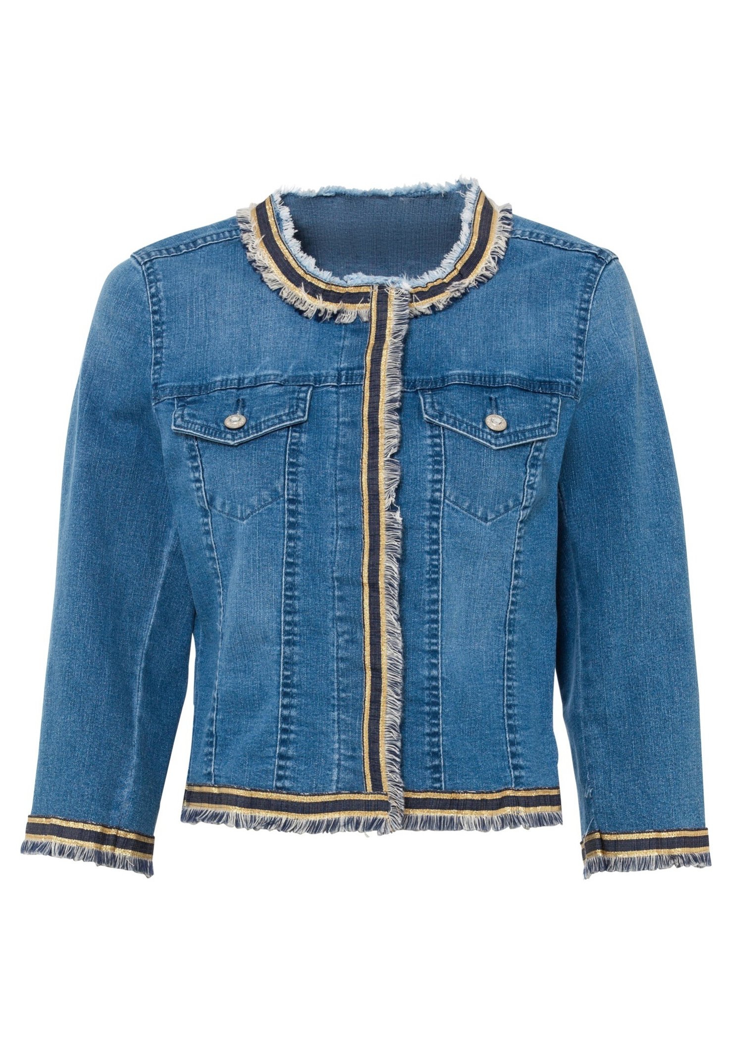 bonprix Giacca di jeans - blau/denim délavé - Zalando