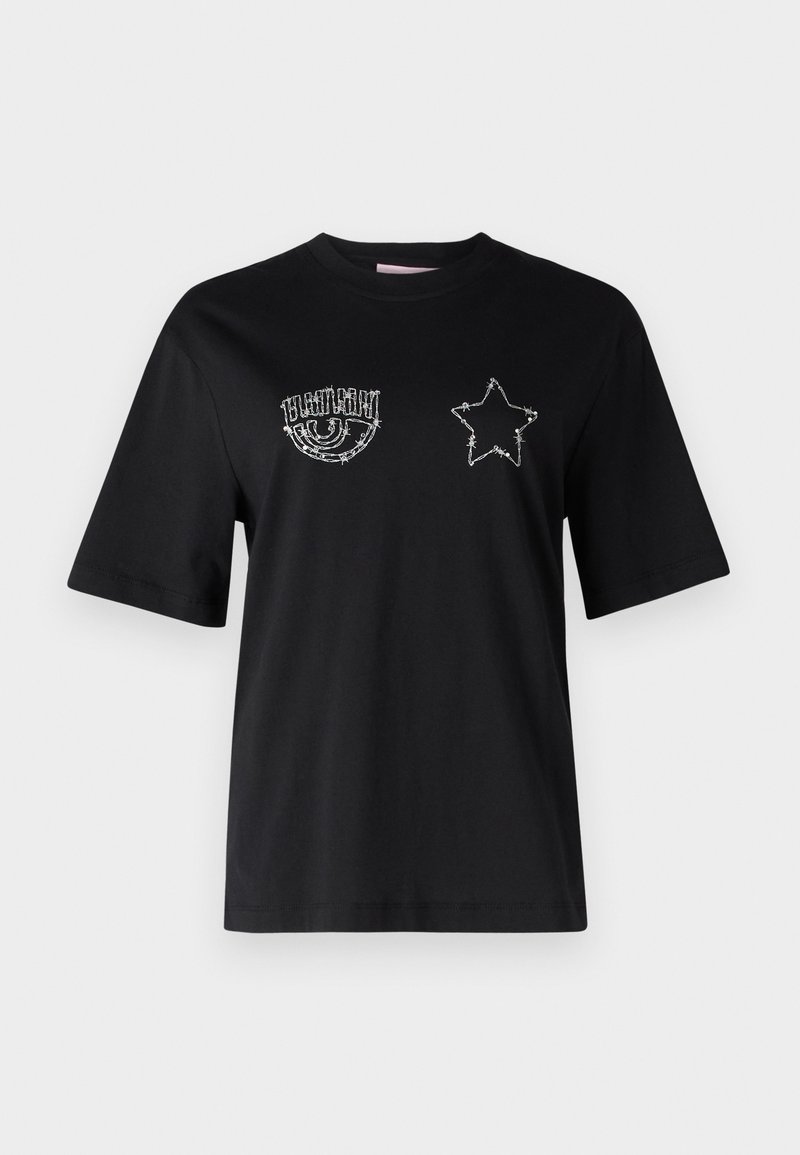 CHIARA FERRAGNI T-shirt print zwart