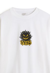 Vans HAPPY SPIKE - Camiseta estampada - white