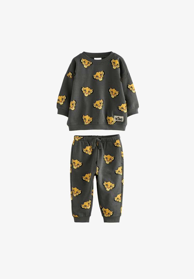 Next LION KING SET - REGULAR FIT - Nachtwäsche Set - charcoal grey