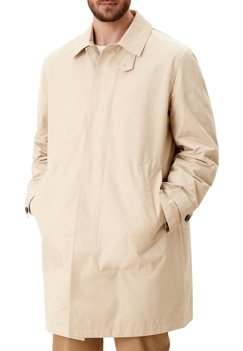 Herren Trenchcoats | s.Oliver ÉLÉGANT Trenchcoat beige - JV65058 Herren Trenchcoats | s.Oliver ÉLÉGANT Trenchcoat beige - JV65058