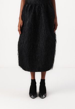 AMINA  - A-linjainen hame - black