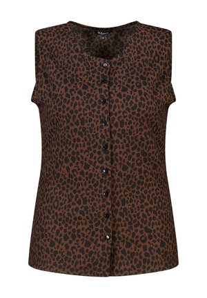 MS Mode, TOP - Blouse - multi brown