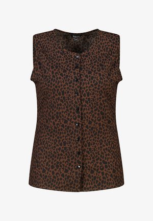 MS Mode, TOP - Blouse - multi brown