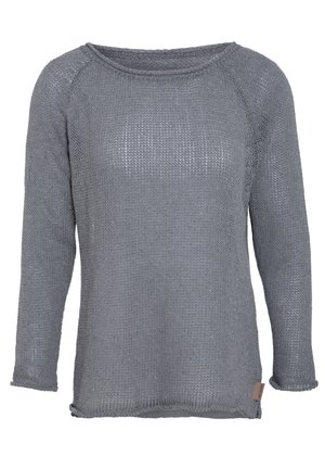 Knit Factory JASMIN - Strickpullover - light grey