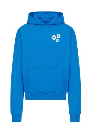 Mister Tee, BOLD FLOWERS HEAVY BOX  - Hoodie - blue
