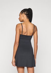 Girlfriend Collective FLOAT JULIET STRAPPY DRESS - Dzsörzéruha - black