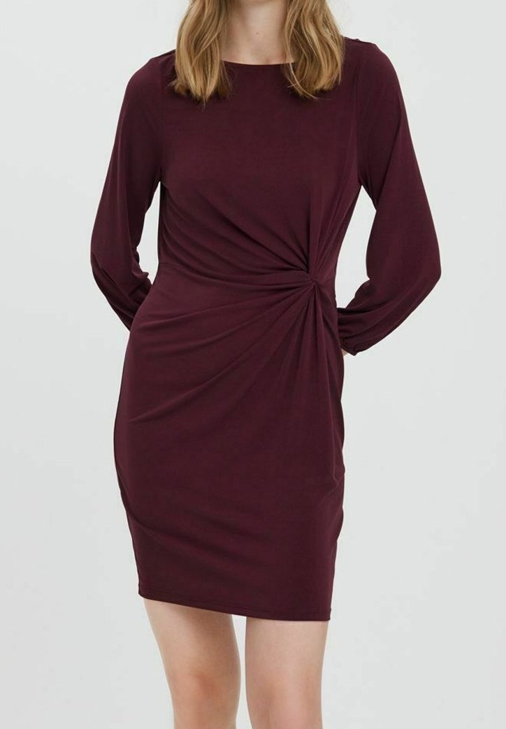 Vero Moda Shift dress bordeaux (Pre-owned)