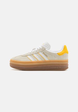 GAZELLE BOLD - Matalavartiset tennarit - ivory/footwear white/bold gold