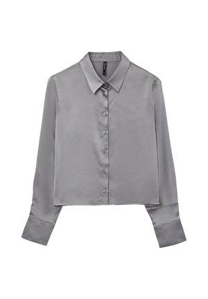 Calliope CROP IN SIMIL - Camicia - grigio
