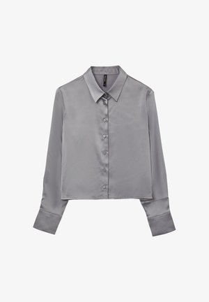 Calliope CROP IN SIMIL - Camicia - grigio