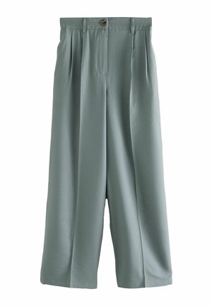Next ELASTICATED BACK WIDE LEG - Housut - grey