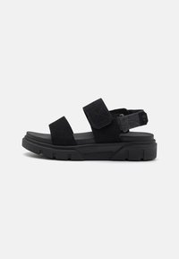 Timberland - GREYFIELD - Platforminiai sandalai - black Miniatiūros vaizdas 1