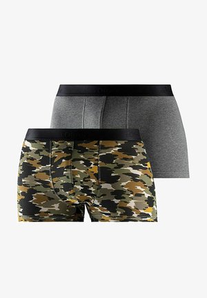 s.Oliver 2 PACK - Trunks - grau fleckentarn