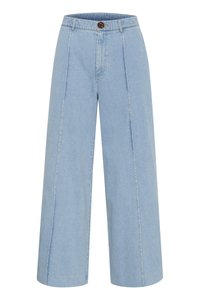 VELLA - Wide leg - light blue washed