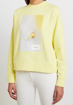 Sweatshirt - yellow