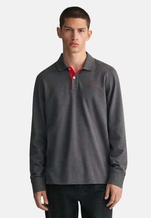 CONTRAST RUGGER - Pólóing - anthrazit