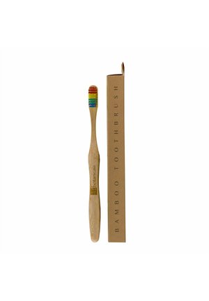 Dr Botanicals ECO-FRIENDLY BAMBOO TOOTHBRUSH WITH MEDIUM BRISTLES - Bürste - multicolor