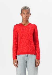 Marimekko RULLATA MINI PIIRTO UNIKKO - Maglione - red