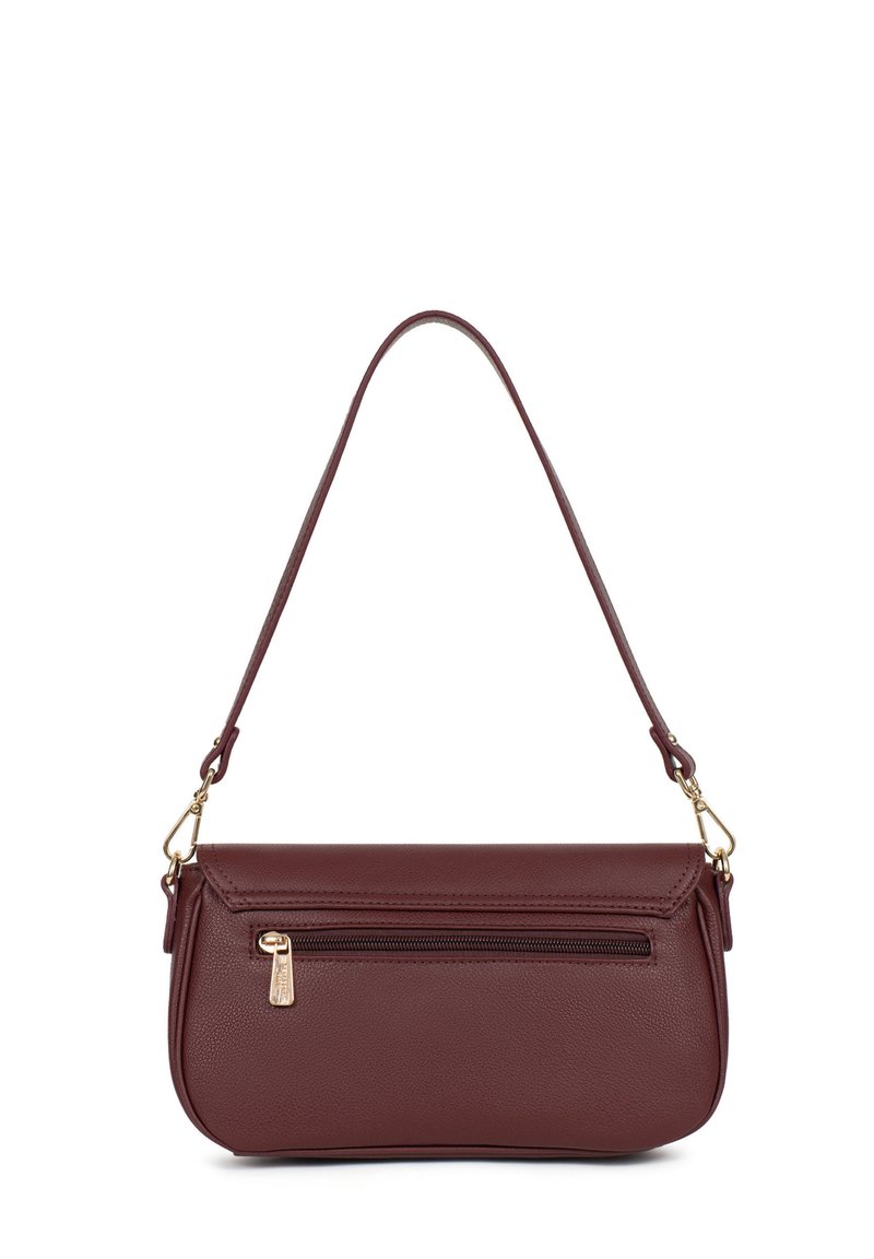 LONGCHAMP** SAC A MAIN/EPAULE LE PLIAGE CUIR VIOLET PRUNE EXC ETAT Valeur:430€ EUR 151,50 - FR