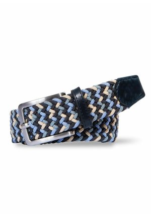 Gevlochten riem - blau
