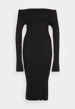 Even&Odd, Robe fourreau - black