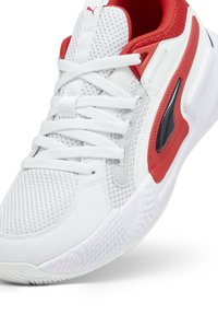 Puma COURT RIDER CHAOS TEAM  - Scarpe da basket - ash gray white black for all time red