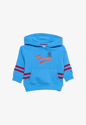 Tommy Hilfiger, CREST GRAPHIC HOODIE - Hoodie - copenhagen blue