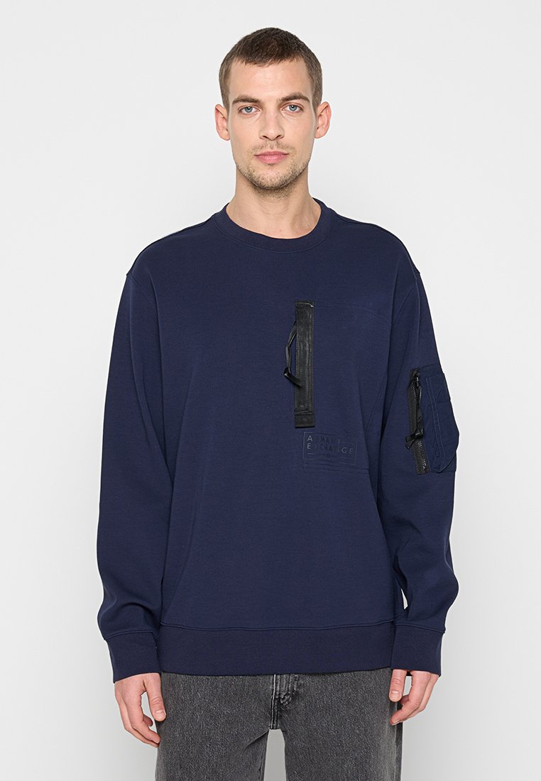 Armani Exchange Sweater donkerblauw Armani Exchange Sweater donkerblauw