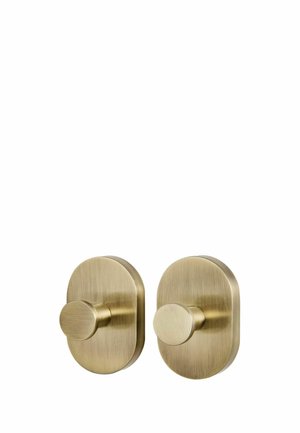 Next, SET OF 2 MAGNETIC HOOKS UNISEX - Decoration - gold-coloured