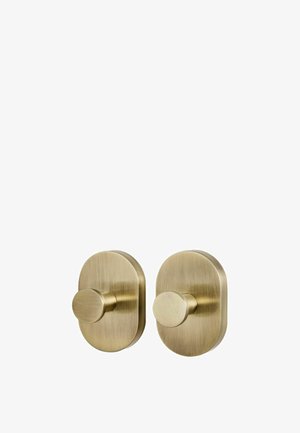 Next, SET OF 2 MAGNETIC HOOKS UNISEX - Decoration - gold-coloured