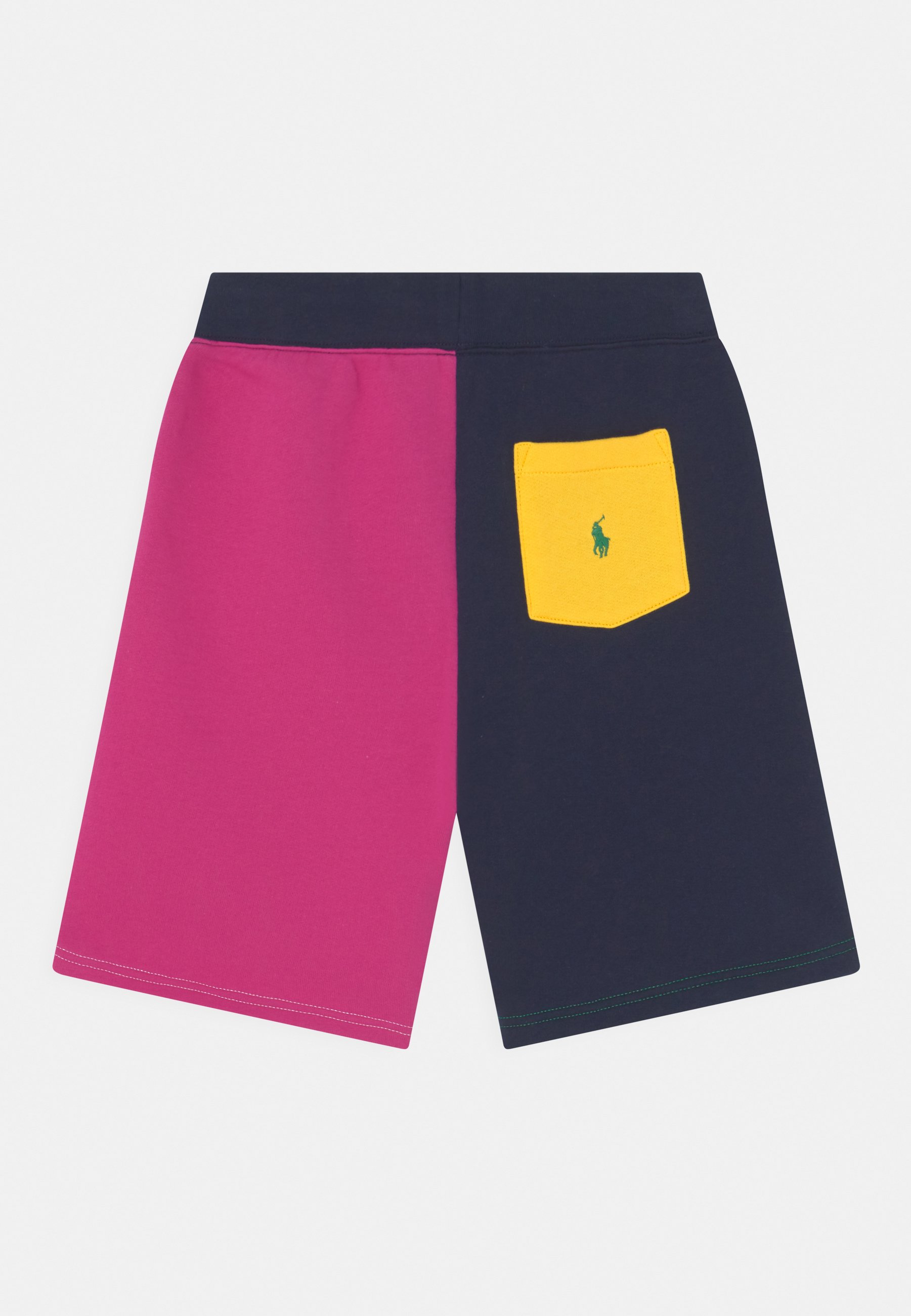 Ralph Lauren Kids Logo Fleece Shorts - Boys - White Multi - Size M