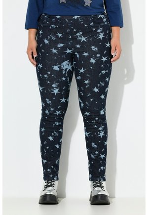 Legging - dark blue denim