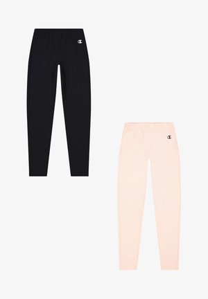 2 PACK - Pantaloni sportivi - black and pink