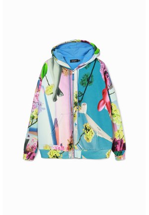 Tröja med dragkedja - multi-coloured