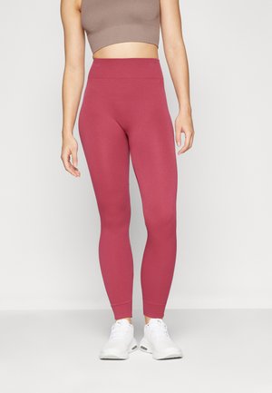 ONLY Play ONPJAIA LIFE SEAM TIGHTS - Trikoot - beaujolais