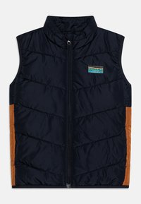 Name it NKMMYLANE BLOCK - Waistcoat - dark sapphire