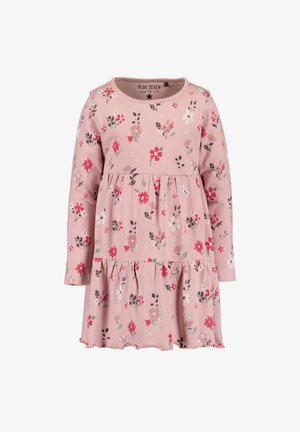 FLOWERS - Jurk - rosa aop