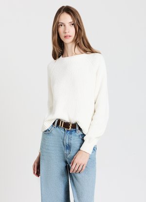 Maglione - bianco lana