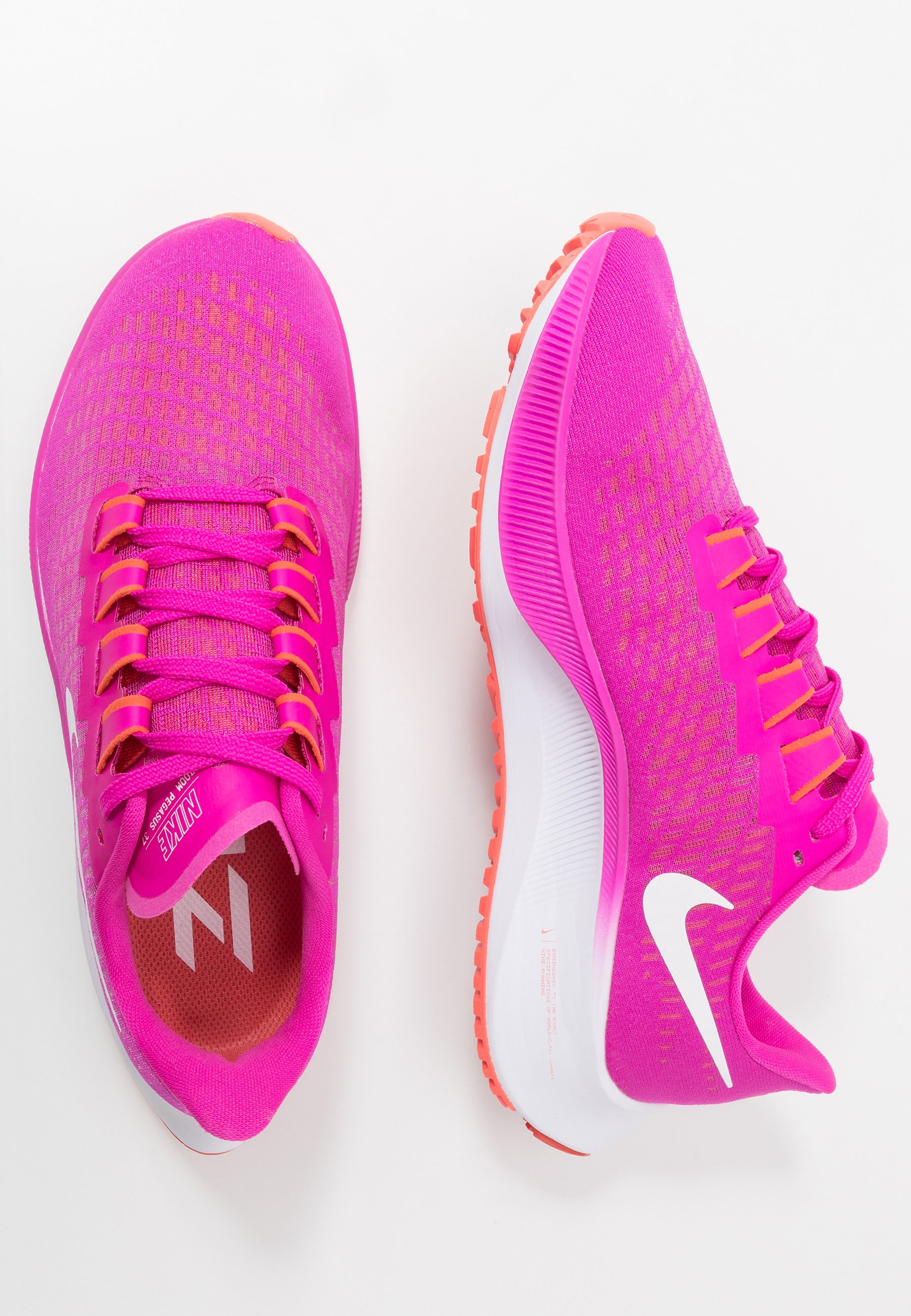 nike pegasus femme orange Nike Performance AIR ZOOM PEGASUS 37 - Chaussures de running ...
