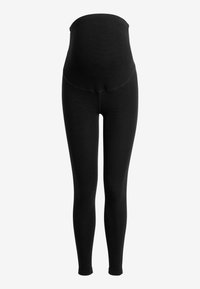 Self. MATERNITY WAFFLE  - Leggingek - Nadrágok - black