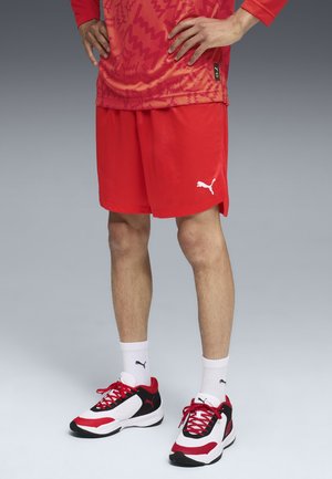Puma, TEAMJAWS PRACTICE BASKETBALLSHORTS - Kurze Sporthose - for all time red