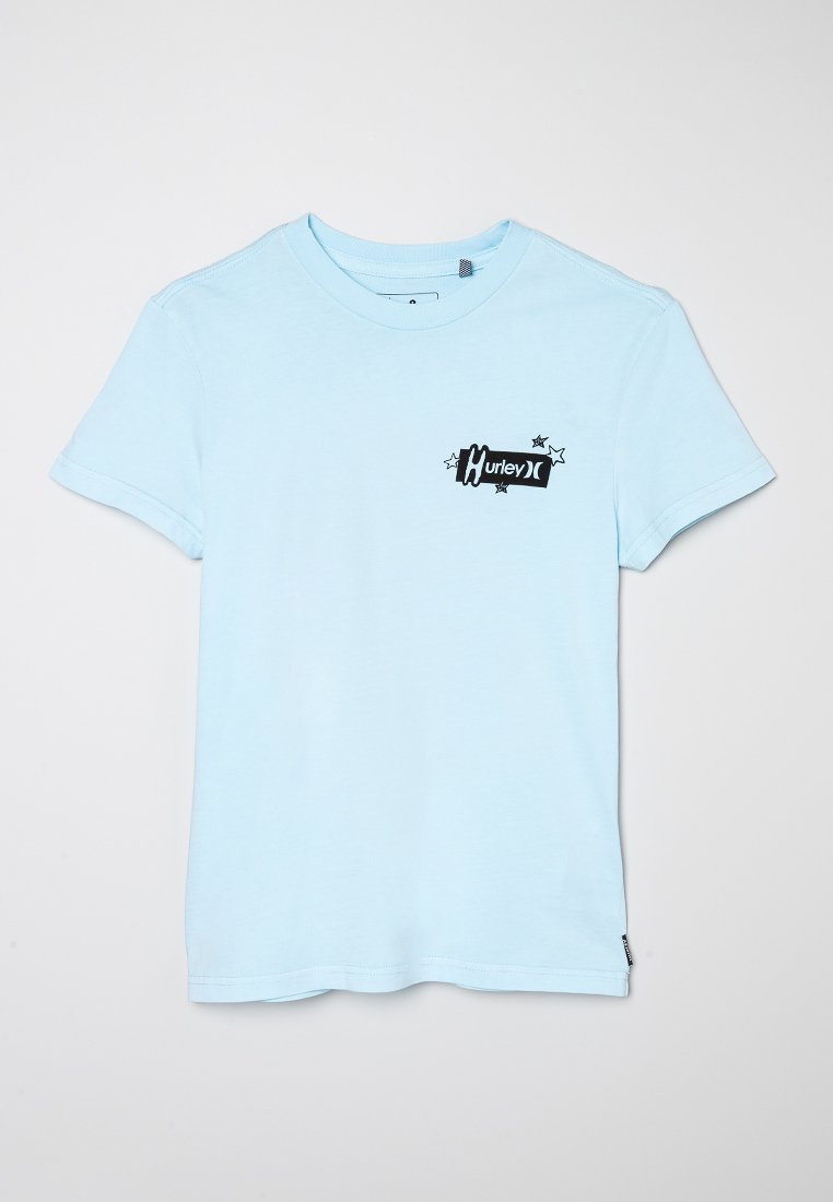 hurley T-shirt print blauw