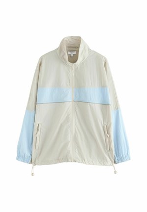 COLOURBLOCK RUNNING - Summer jacket - blue ecru