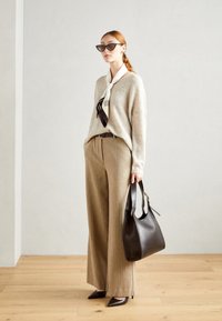 Mos Mosh ENYA - Tygbyxor - light brown